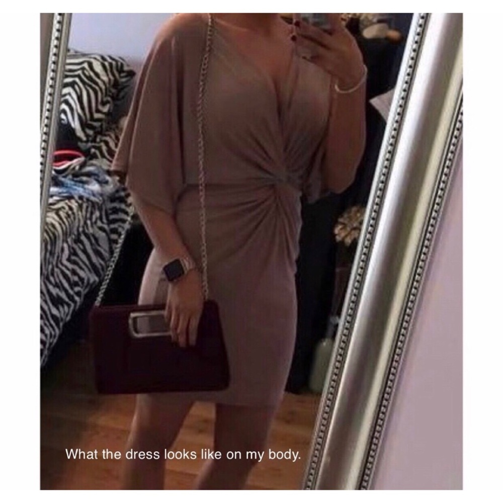 PINK / MAUVE MINI PARTY DRESS